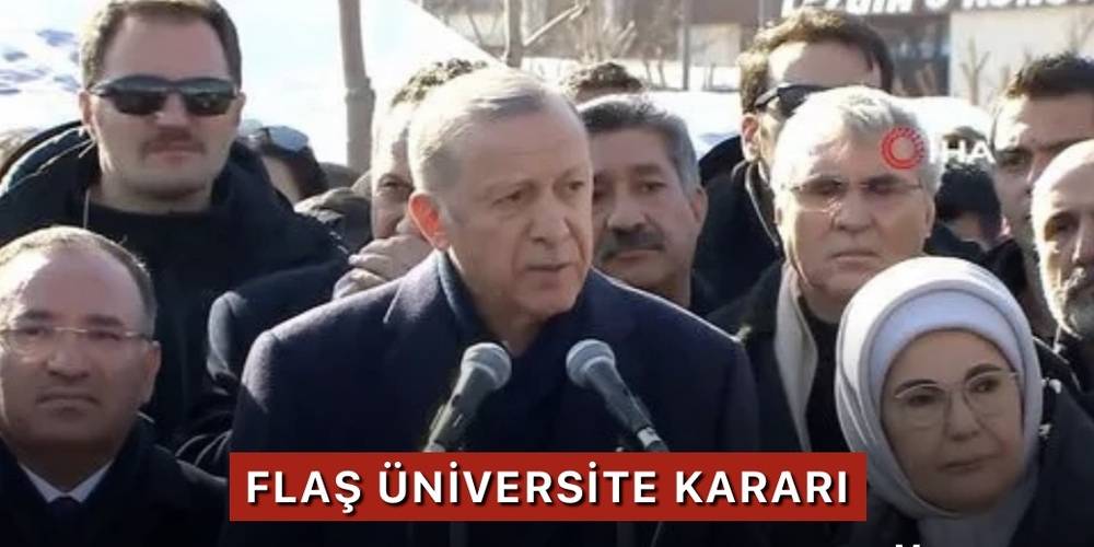 Cumhurbaşkanı Erdoğan: Yaza kadar üniversiteler uzaktan eğitim olacak!