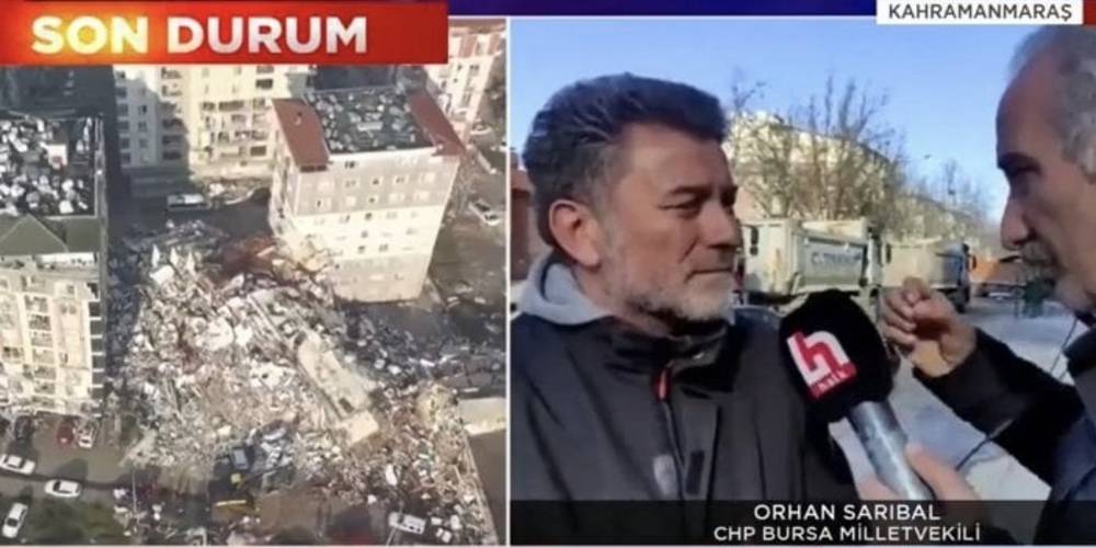 Kahramanmaraş'ta CHP'li vekil ve Halk TV'nin asılsız iddialarını canlı yayında vatandaş çürüttü