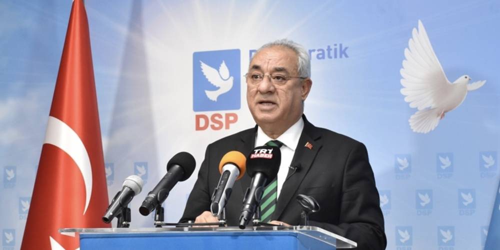 6'lı masanın mutabakat metnine DSP'den tepki: Türkiye Cumhuriyeti Devleti'ni teslim alma metni olduğu açık