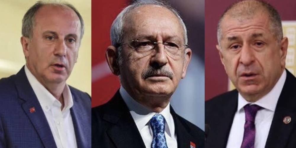 Kemal Kılıçdaroğlu, Muharrem İnce ve Ümit Özdağ depremi bir kenara bırakıp provokasyona kalkıştılar…
