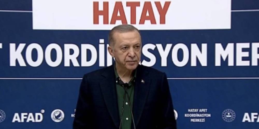 Cumhurbaşkanı Erdoğan duyurdu: Afet bölgesindeki TOKİ taksit ödemelerini 3 ay erteledik