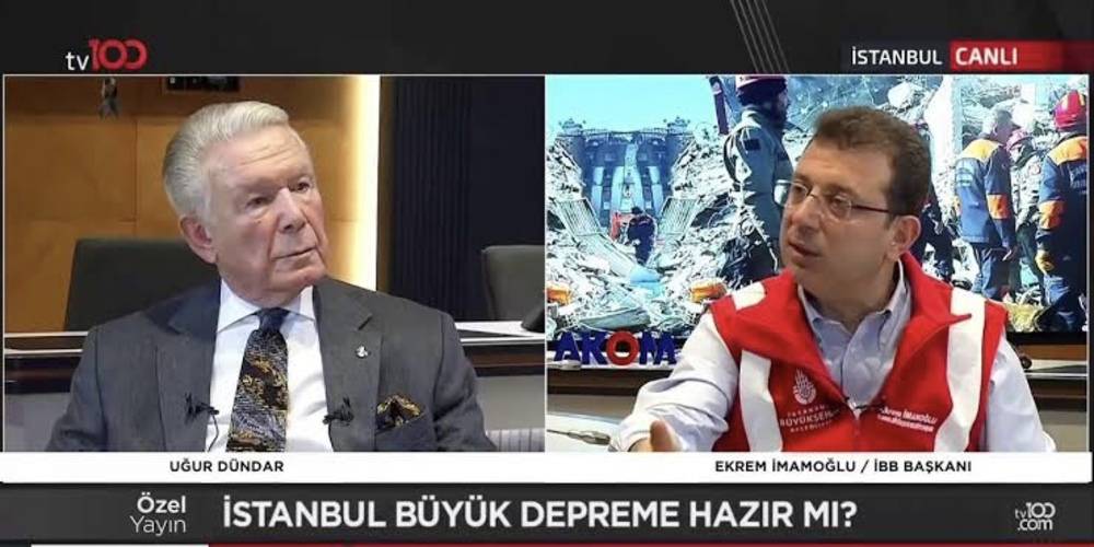 4 yıldır İBB Başkanlığı yapan Ekrem İmamoğlu, “İstanbul büyük depreme hazır mı?" sorusuna ‘2 hafta sonra anlatacığım’ cevabını verdi