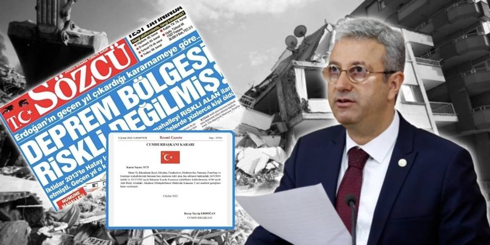 CHP'nin deprem üzerinden yaptığı kara propaganda ifşa oldu: Sözcü gazetesi manipülasyona arka çıktı