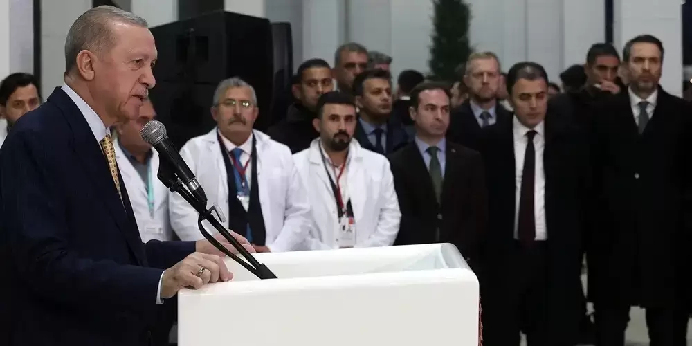 Cumhurbaşkanı Erdoğan, Hatay'da iki hastanenin açılışını yaptı