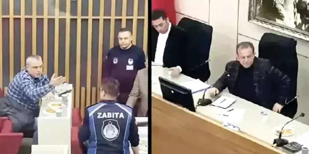 Tanju Özcan, meclis üyesini toplantıdan atmaya çalıştı