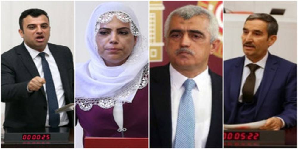 HDP’li vekiller Gergerlioğlu, Öcalan, Maçin ve Tosun hakkında “terör” fezlekesi