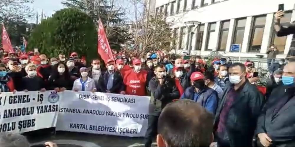 CHP’li Kadıköy Belediyesi’nde eylem!