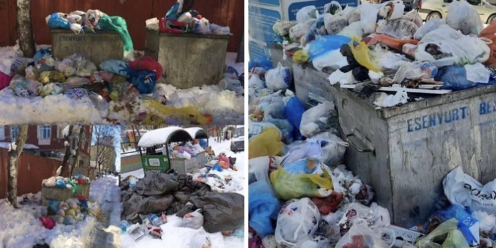 CHP’li belediyelerde çöp dağları geri döndü: Günlerdir toplanmıyor