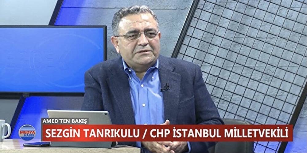 CHP'li Sezgin Tanrıkulu, terör örgütü PKK'nın kanalına açıklamalarda bulunarak teröristlerin derneği DİAYDER'i ve Öcalan’ın haklarını savundu