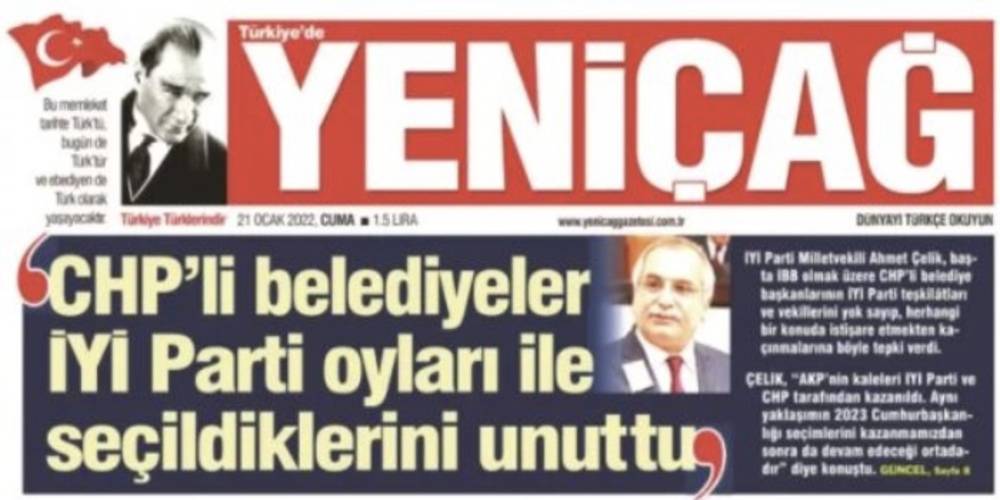 Millet İttifakı'nda çatlak! İYİ Parti de manşetten CHP isyanı: Sözlerimin arkasındayım