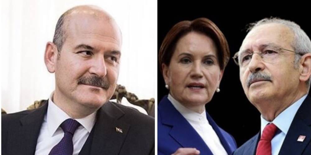 İçişleri Bakanı Soylu’dan Cumhurbaşkanı Erdoğan’a hakaret eden Sedef Kabaş’ı savunan Akşener ve Kılıçdaroğlu’na tepki: “Men dakka dukka”