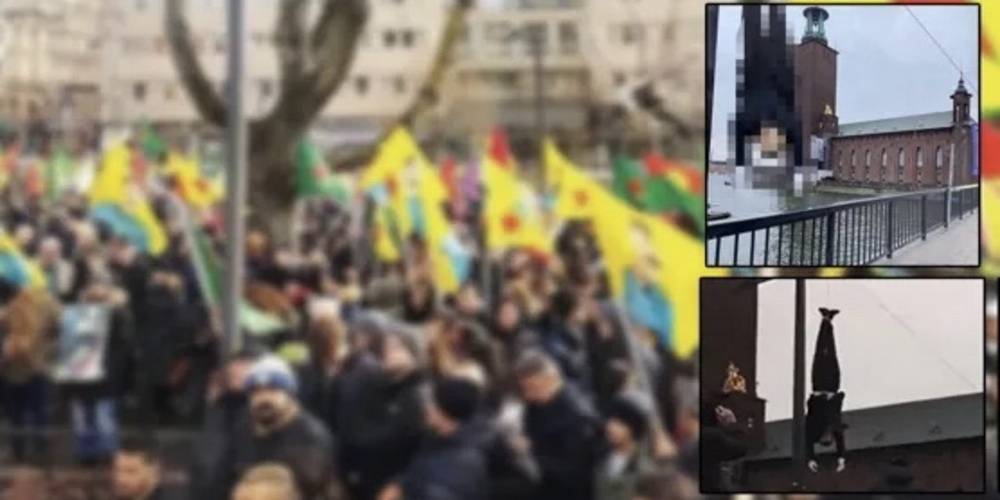 Cumhurbaşkanı Erdoğan'ı hedef aldılar! İsveç'teki alçak gösteriye Türkiye'den art arda tepki