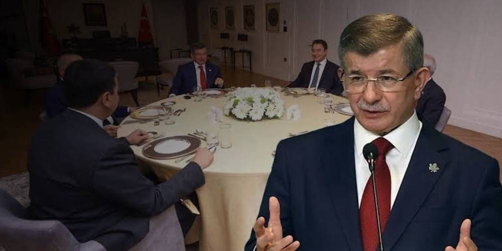 Altılı Masa'da bilinmeyen ''Ahmet Davutoğlu'' krizi! Aylar sonra açıklandı