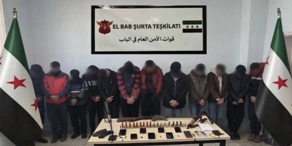 El-Bab'da DEAŞ operasyonu! 16 terörist yakalandı...