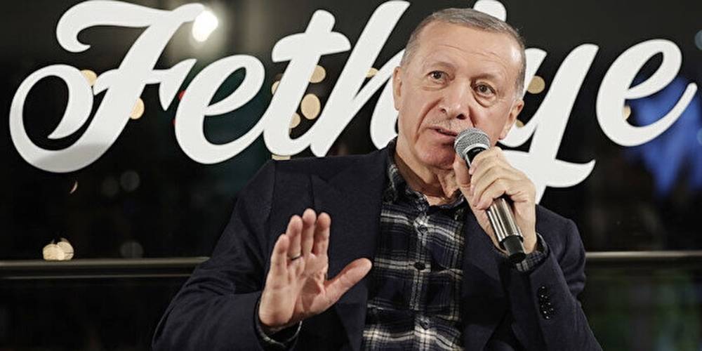 Cumhurbaşkanı Erdoğan'dan Muğla'da altılı masaya eleştiri: Böyle memleket mi idare edilir?
