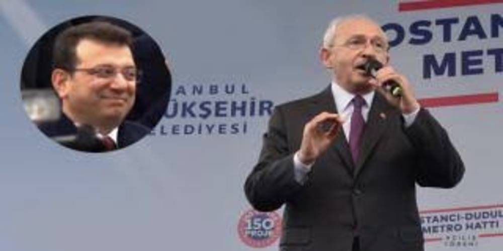Kemal Kılıçdaroğlu konuşurken Ekrem İmamoğlu'nun yüz ifadesi sosyal medyada gündem oldu