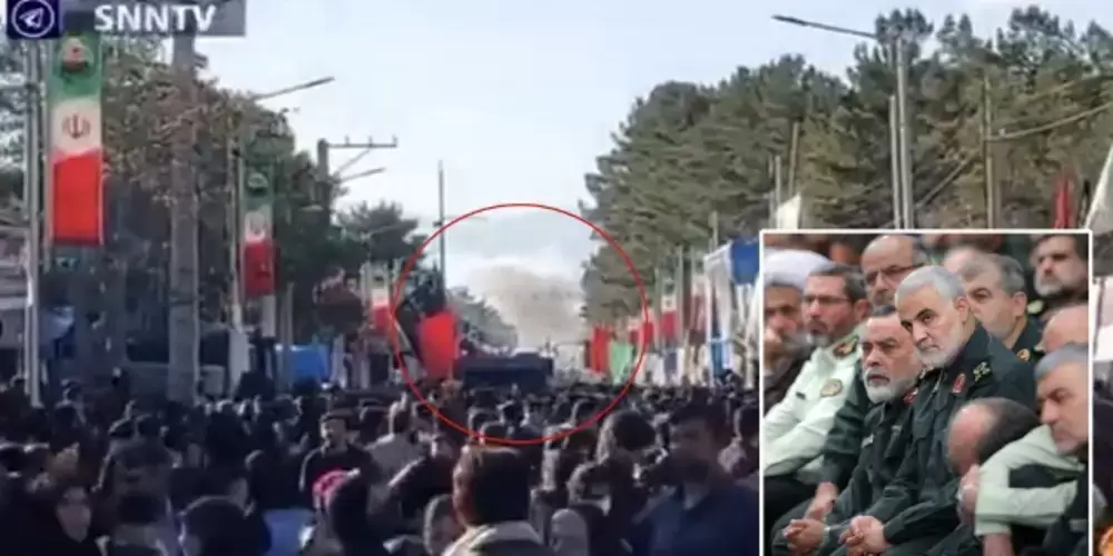 İran'da Kasım Süleymani'nin mezarı yakınlarında 2 patlama