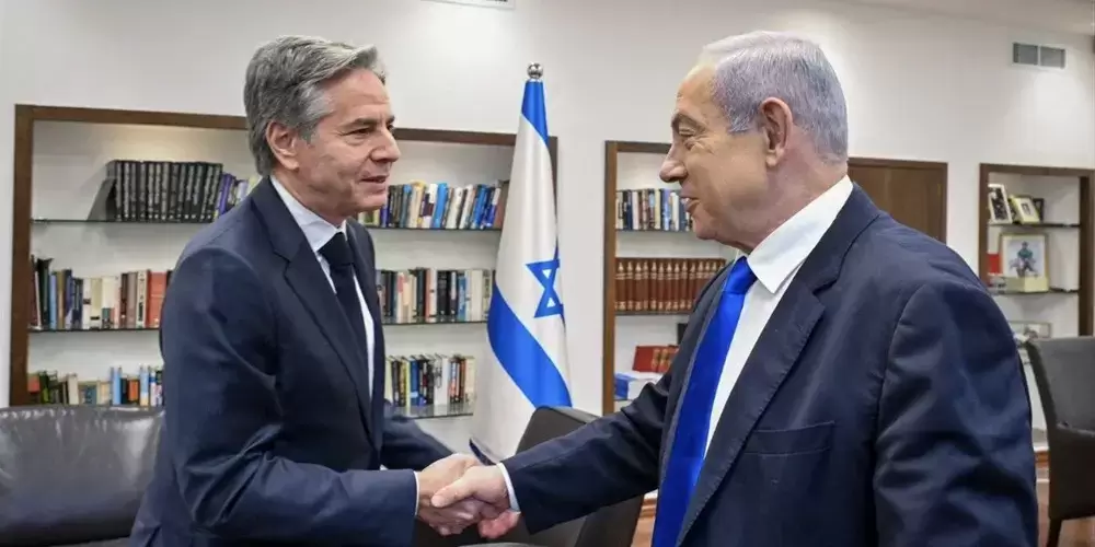 ABD Dışişleri Bakanı Blinken'dan İsrail Başbakanı Netanyahu'ya ziyaret