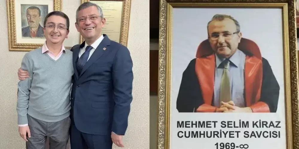 CHP'de skandal karar! Şehit savcı Mehmet Selim Kiraz'ı öldüren katilin kuzenine Özgür Özel'den üst düzey görev...