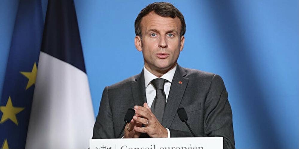 Fransa Cumhurbaşkanı Macron'dan terör örgütü YPG'ye 'meşruiyet' sözü