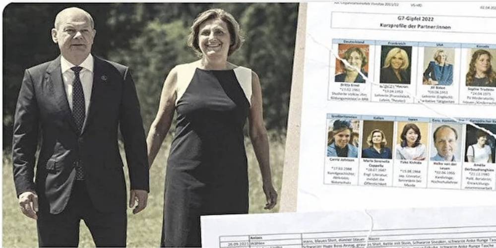 Almanya Başbakanı Scholz'un çöpünden 'devlet sırrı' çıktı! G7 zirvesinden notlar da bulundu