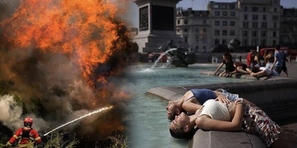 Portekiz'de sıcak hava dalgası 1065 kişinin ölümüne sebep oldu! Yangınlar ise devam ediyor