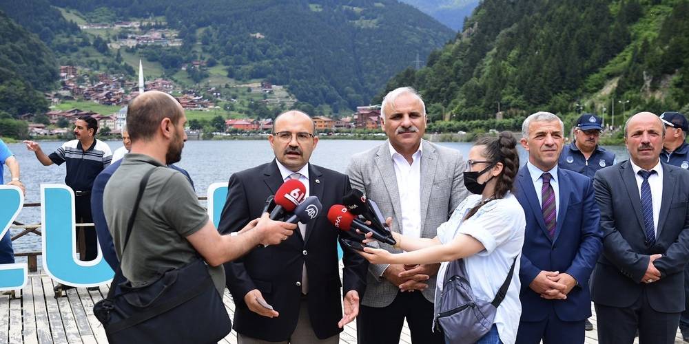 Trabzon Valisi İsmail Ustaoğlu’dan Uzungöl açıklaması: “Olumlu havayı bozmak isteyenlere asla müsaade edilmeyeceğiz”