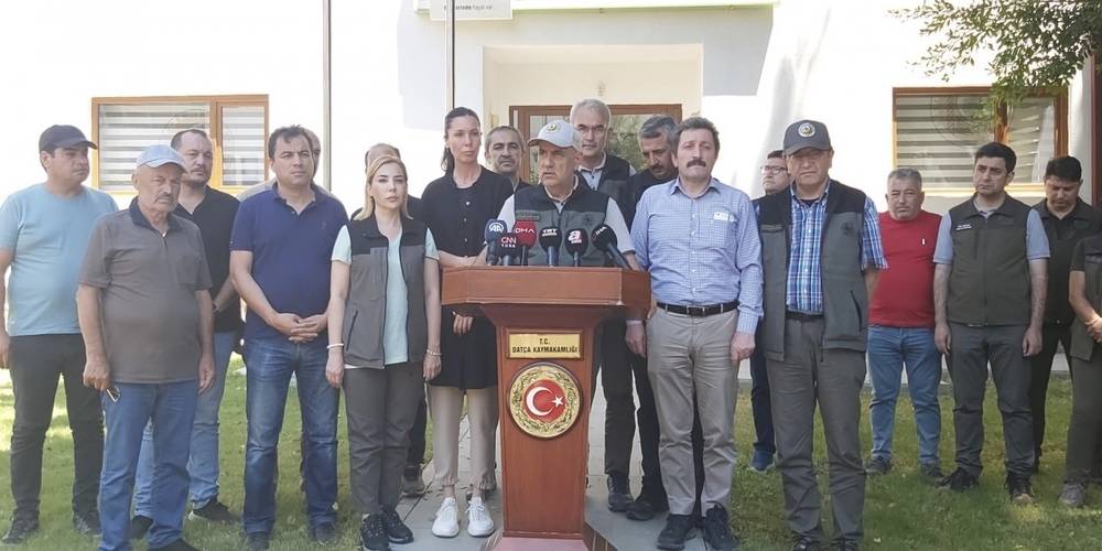 Datça'daki orman yangını kontrol altına alındı! Bakan Kirişçi: “vatandaşlarımızın zararı karşılanacak”