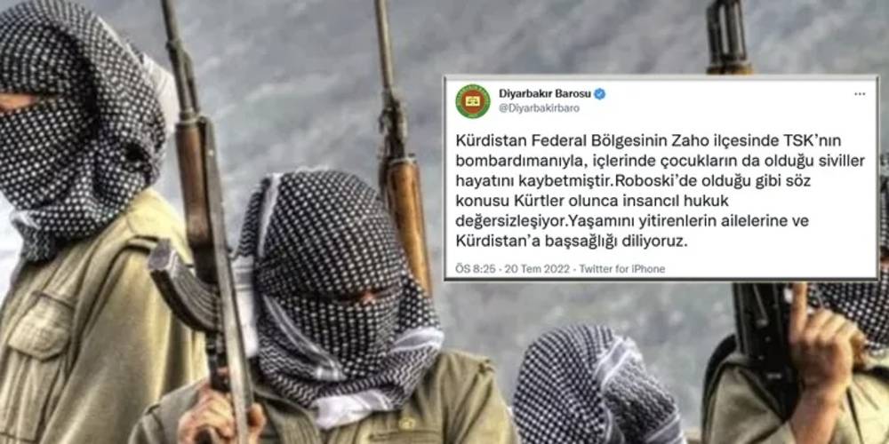 Türkiye, PKK'nın Zaho oyununu bozdu ama Diyarbakır Barosu, TSK'yı çocukları bombalamakla suçladı