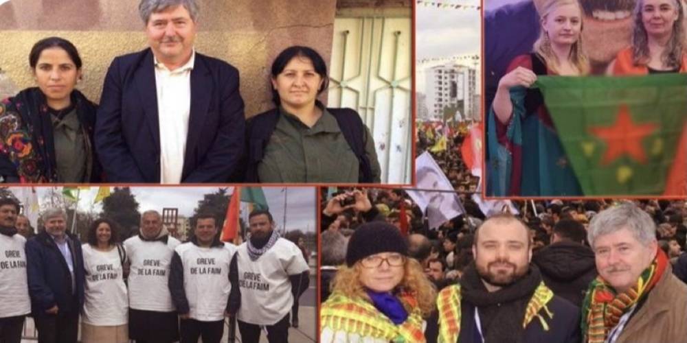 Avrupa'nın ikiyüzlülüğü yine ifşa oldu! HDP kongresine katılıp teröristlere destek verdiler