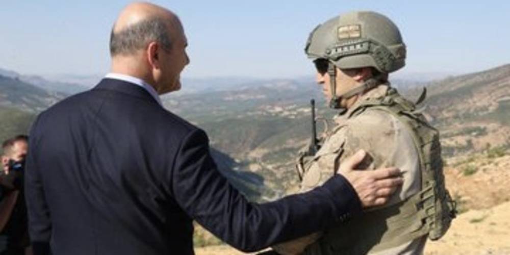 İçişleri Bakanı Soylu: Suriye sınırından sızan 3 PKK'lı terörist etkisiz hale getirildi, "Dostlarımızdan" taziye mesajı bekliyoruz(!)