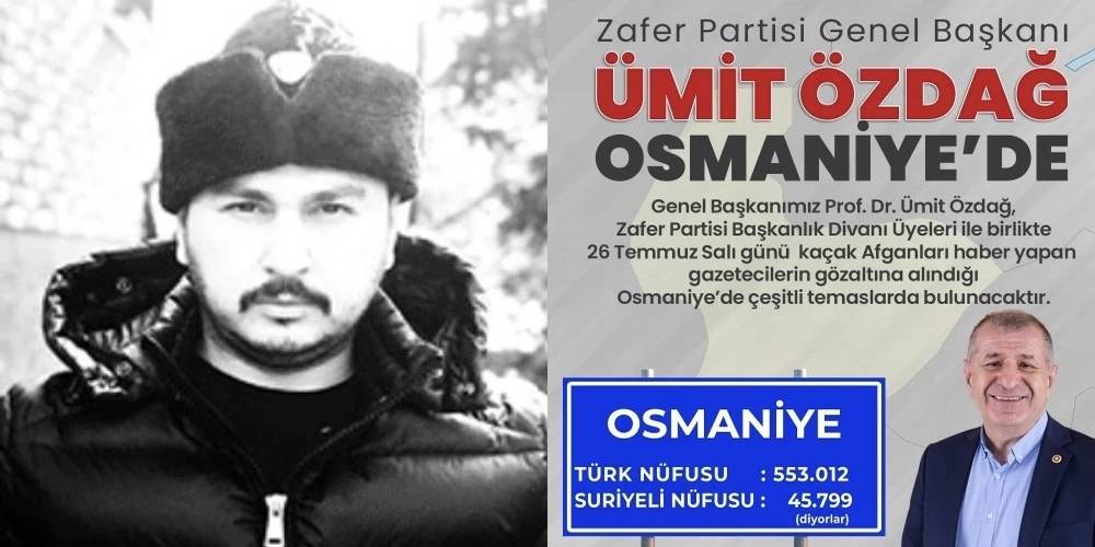Ümit Özdağ’ın ‘gazeteci’ dediği Hasan Tolga Balcılar sahtekar çıktı! Osmaniye’nin suç makinesi…