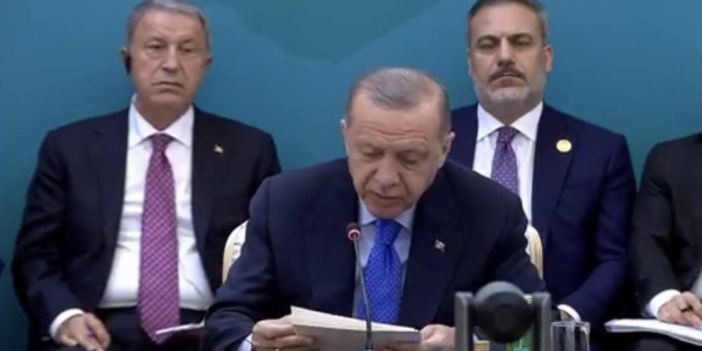 Cumhurbaşkanı Erdoğan'dan Tahran'daki üçlü zirve sonrası açıklama: Terör örgütleriyle mücadelemiz her daim sürecek