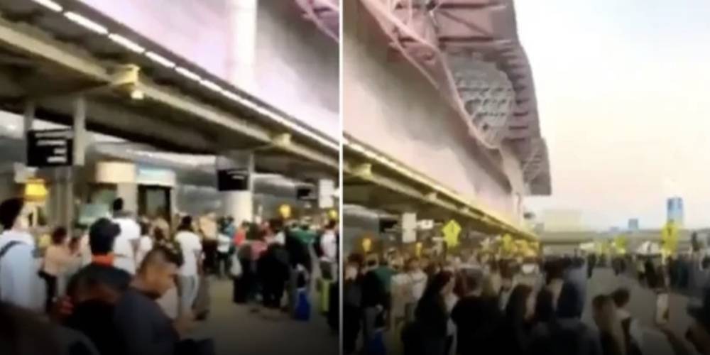 ABD'deki Uluslararası Havalimanı'nda bomba paniği: Terminal boşaltıldı!