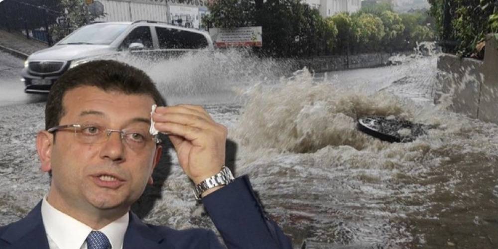 İstanbul'da etkili olan yağış sonrası birçok evi ve iş yerini su bastı... Tatiline devam eden İBB Başkanı İmamoğlu'na sosyal medyadan tepki yağdı