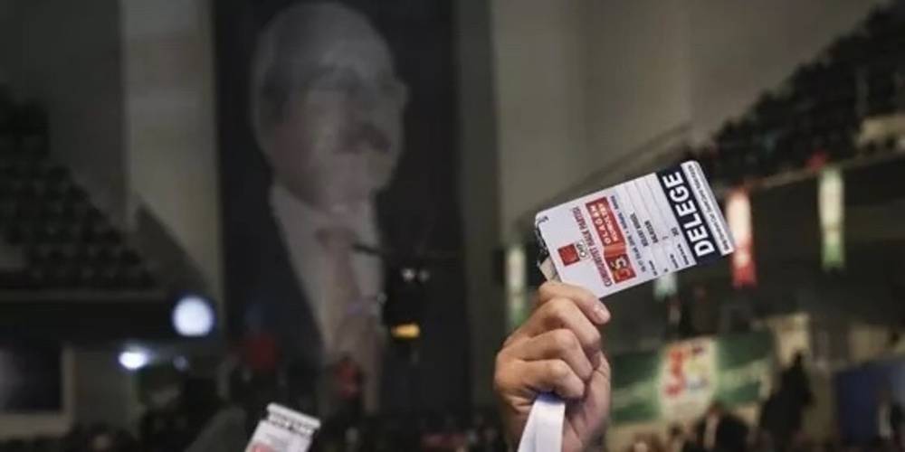 CHP delege seçimlerinde gerginlik! Partililer arasında arbede çıktı