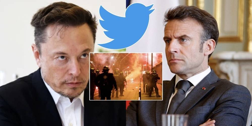 Macron, yaşanan olaylardan sosyal medyayı sorumlu tuttu! Twitter sınırı tesadüf mü?
