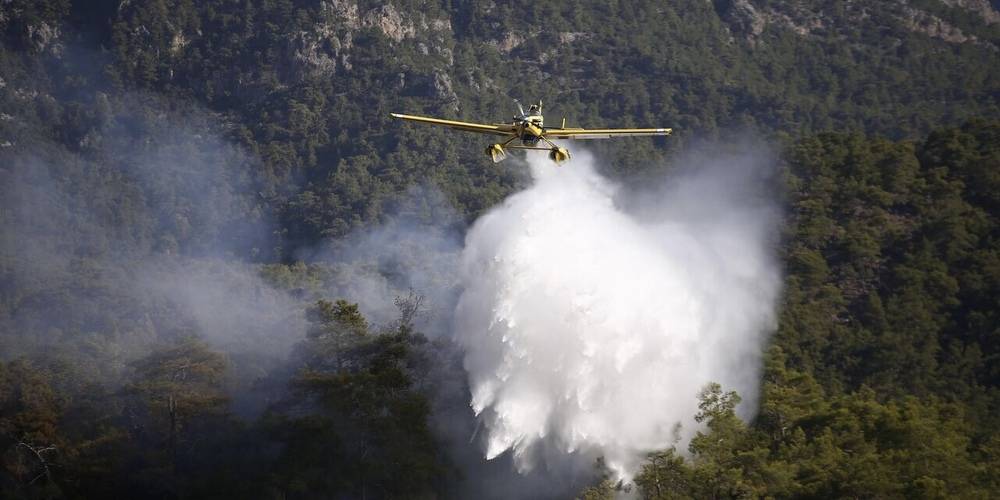 Bakan Ersoy: Hedefimiz Antalya'daki orman yangınını gün içinde kontrol altına almak