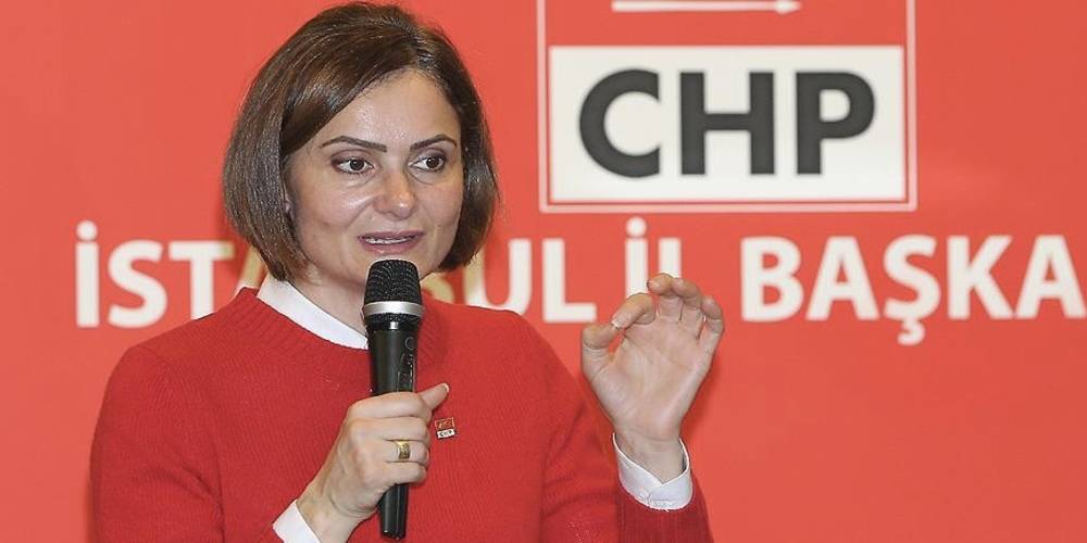 CHP'li seçmenler Canan Kaftancıoğlu'na kazan kaldırdı