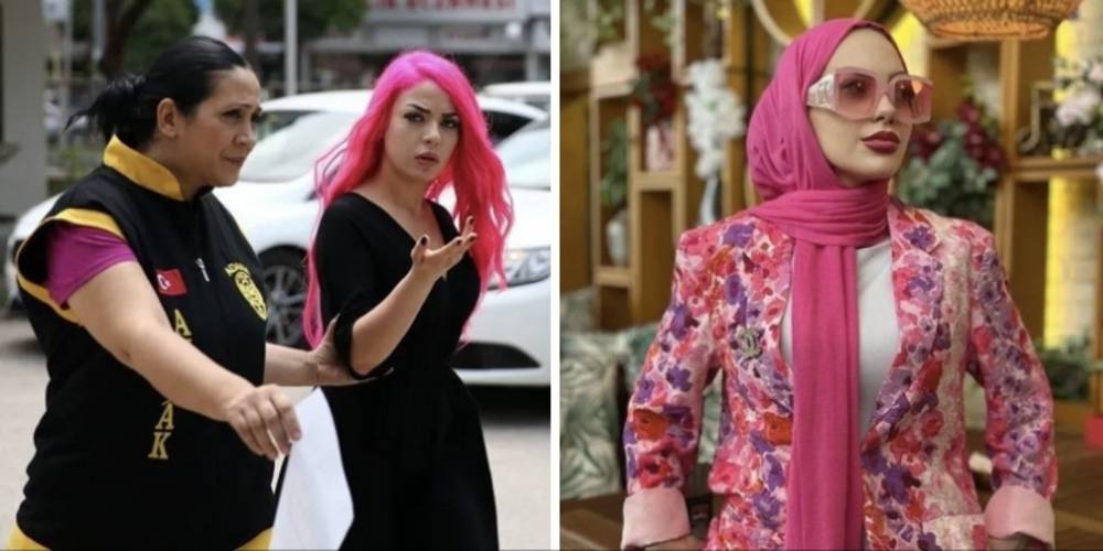 Başörtüsüyle uygunsuz görüntüler çeken Esra Rabia Ünal'ın fuhuştan yakalandığı ortaya çıktı