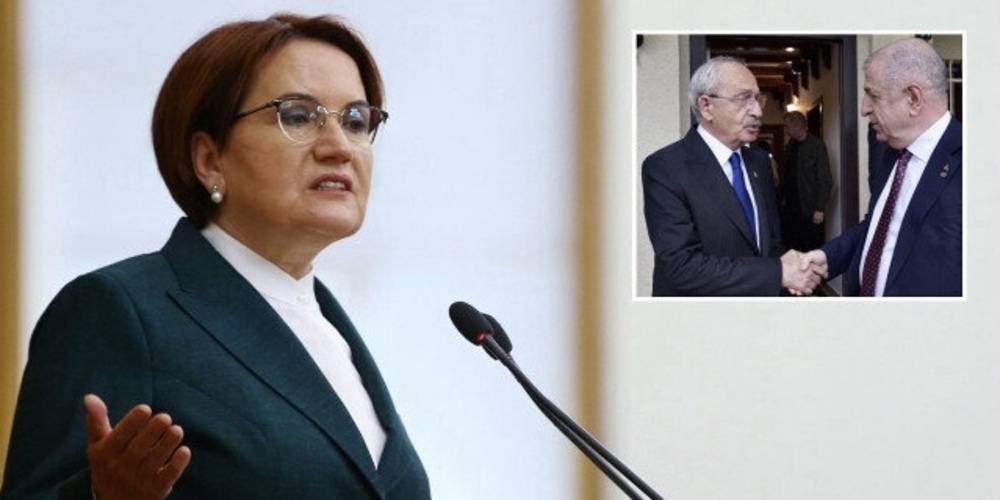 Meral Akşener: Kemal Kılıçdaroğlu ile Ümit Özdağ'ın gizli mutabakatından haberim yoktu