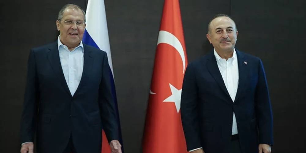 Dışişleri Bakanı Çavuşoğlu ve Rusya Dışişleri Bakanı Sergey Lavrov bir araya geldi! Basın toplantısında önemli açıklamalar