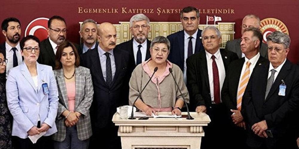 HDP ve CHP'li vekiller, TTB Başkanı Şebnem Korur Fincancı'yı korsan şekilde Meclis'e soktu