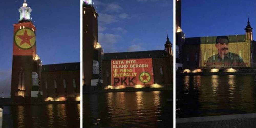 Alenen propagandaya izin vermişlerdi... Terör destekçisi İsveç'ten PKK açıklaması