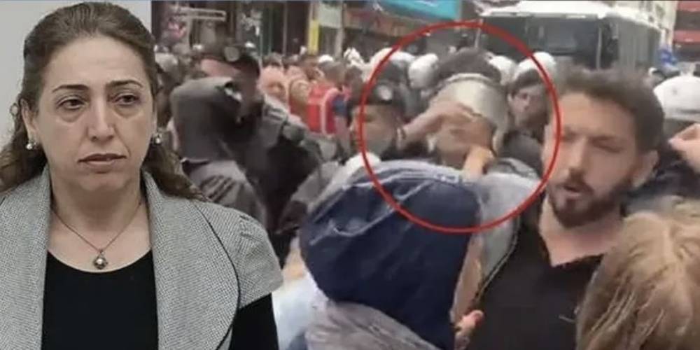 Kadıköy'de polise yumruk atan DBP'li Aydeniz PKK'ya hastane kurdu: Teröristleri tedavi ettiler
