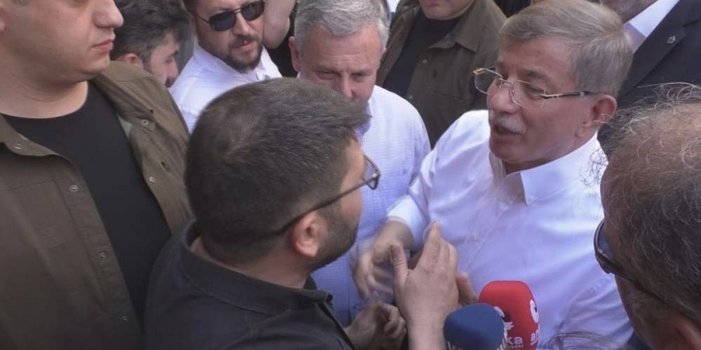 Ahmet Davutoğlu'na Malatya ziyaretinde tepki üstüne tepki