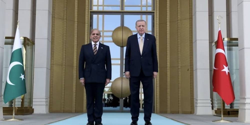 Ankara Pakistan Başbakanı Şerif'i ağırlıyor... Cumhurbaşkanı Erdoğan resmi törenle karşıladı