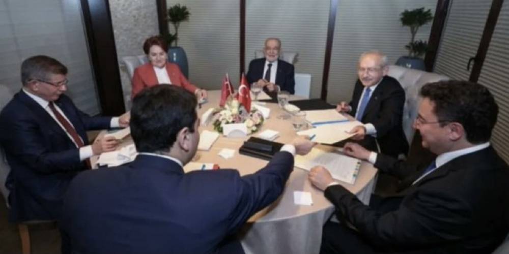 6'lı masanın altından HDP çıktı: 'Neden biz yer almıyoruz?'