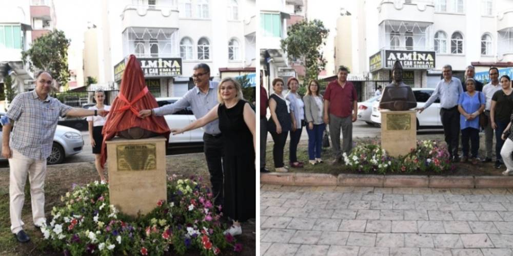 CHP Adana’da heykel açtı