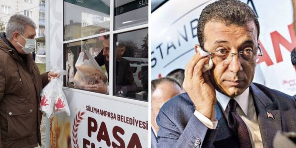 Reklamı bırak, belediyecilik öğren! CHP’li Ekrem İmamoğlu ağlarken AK Parti’li Süleymanpaşa Belediyesi 26 fırın birleştirip, ekmek 1.5 TL’ye satıyor…